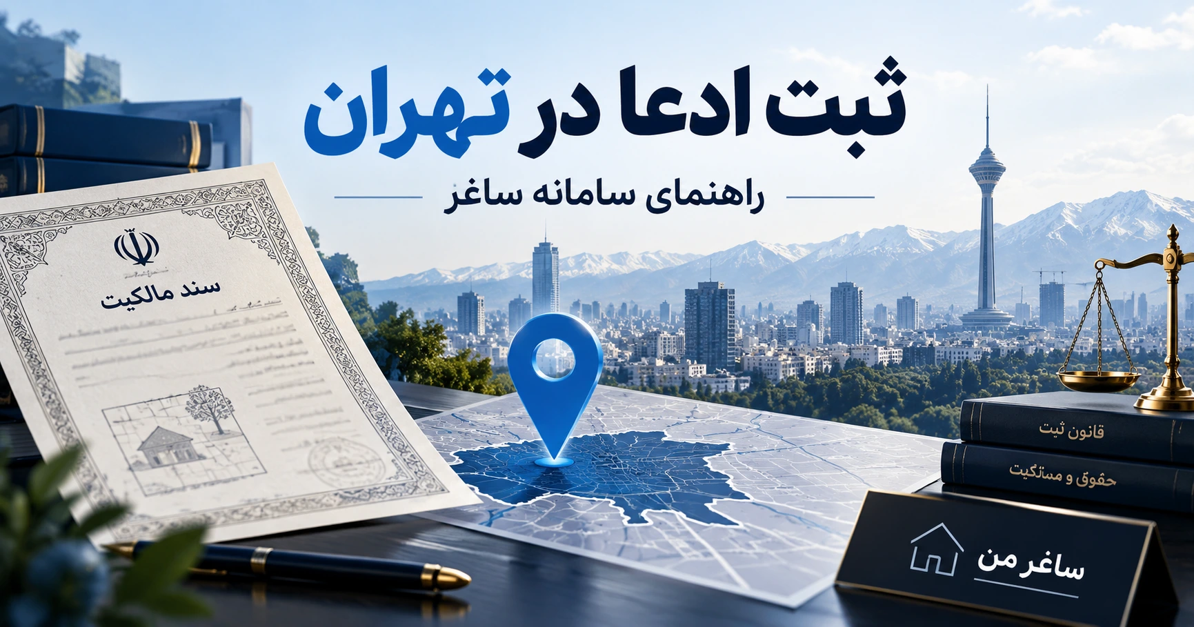 ثبت ادعا در تهران سامانه ساغر تهران