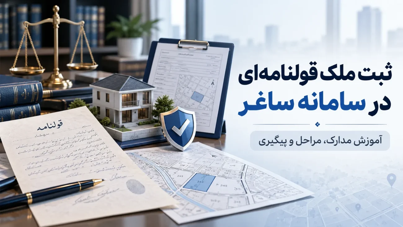 ثبت ملک قولنامه ای در ساغر
